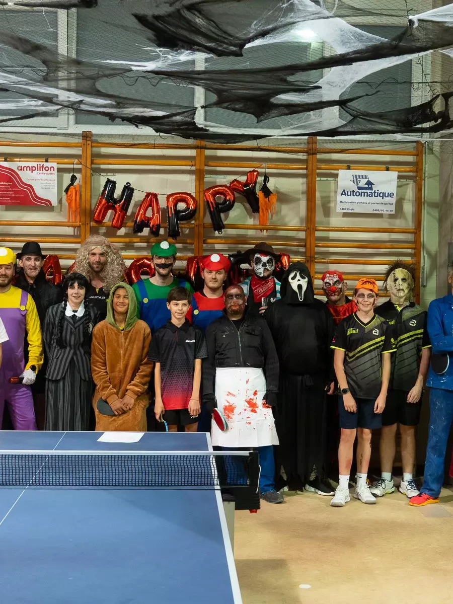 Alliance Flémalle Tennis de Table - Tournoi Halloween