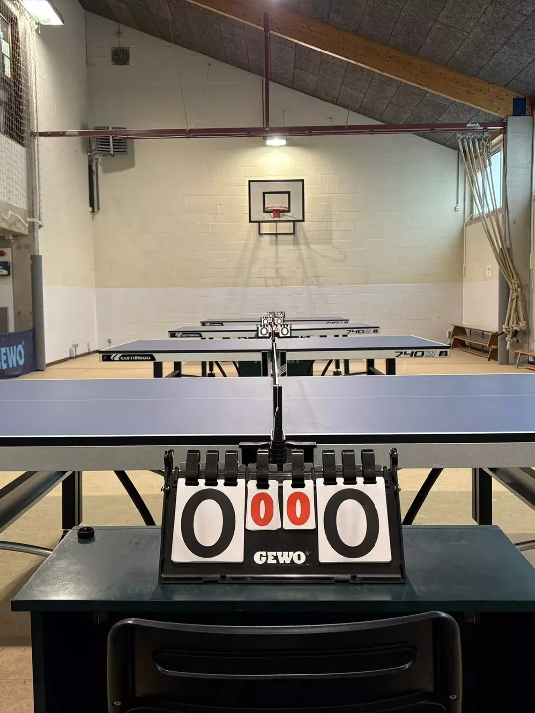 Alliance Flémalle Tennis de Table - notre salle